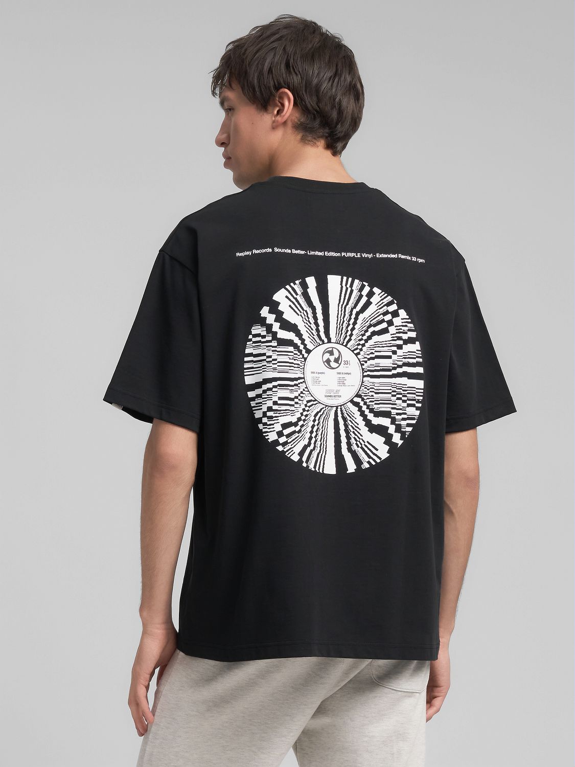 Records Print T-Shirt*