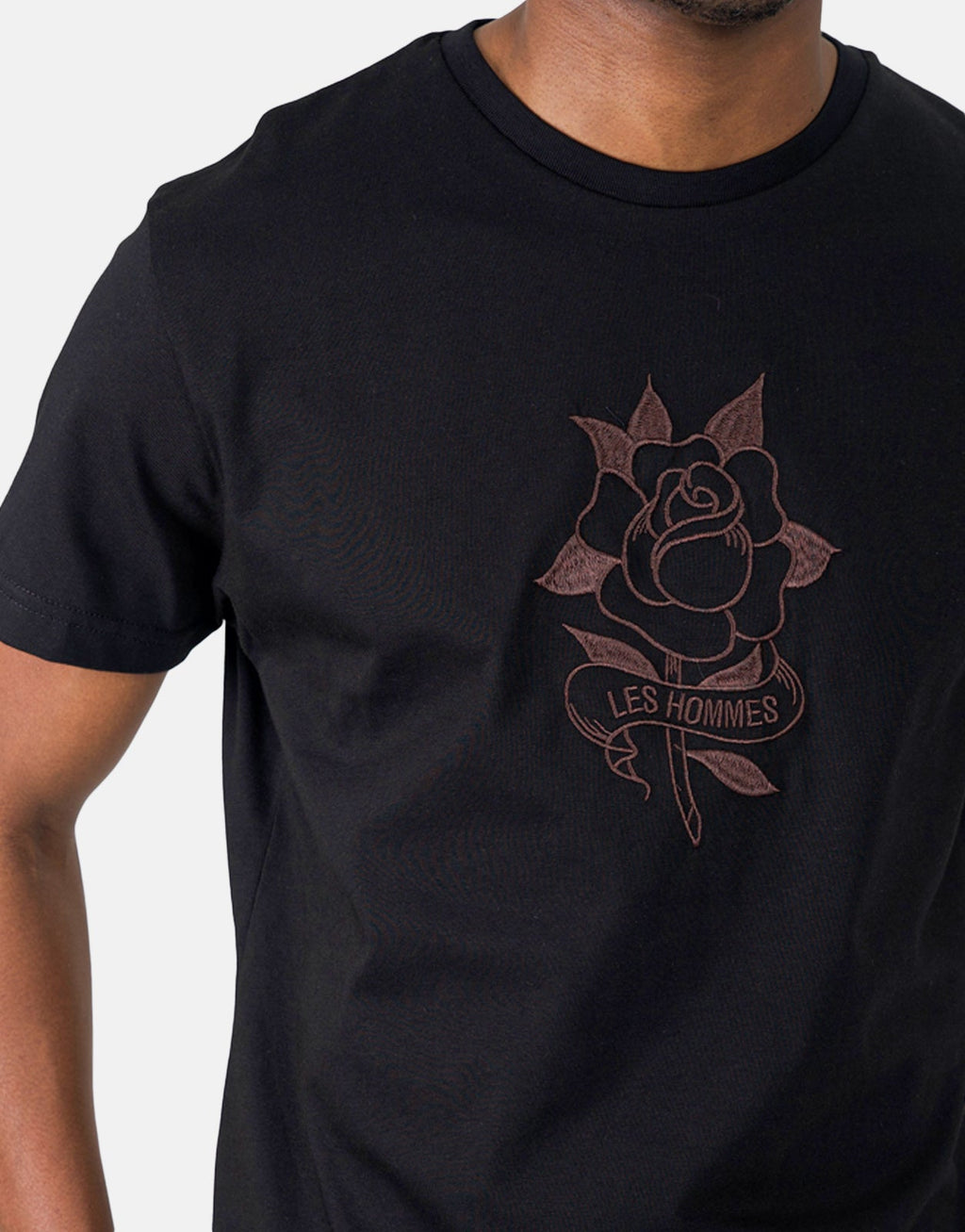 LH Embroidered Rose T-Shirt*